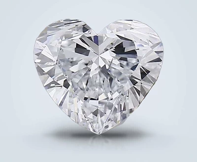 5.04ct E SI1 Very Good Cut Heart Lab Grown Diamond