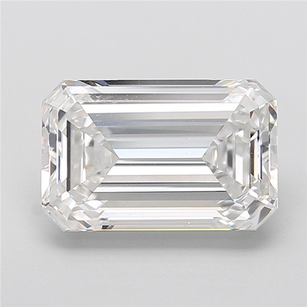 2.01ct E VS1 Rare Carat Ideal Cut Emerald Lab Grown Diamond