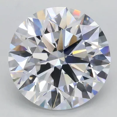 3.00ct D VS1 Ideal Cut Round Lab Grown Diamond