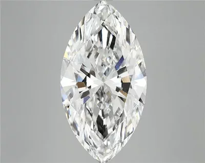 6.02ct F VS1 Rare Carat Ideal Cut Marquise Lab Grown Diamond