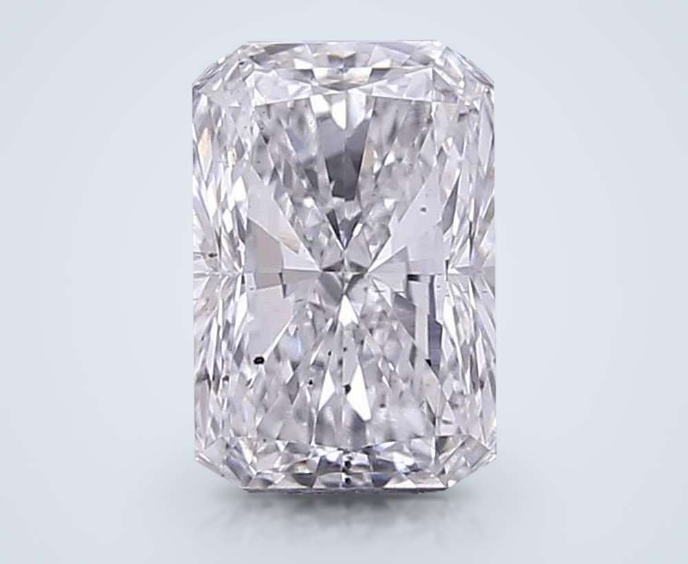 1.41ct F SI1 Very Good Cut Radiant Lab Grown Diamond
