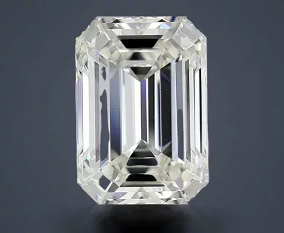 4.02ct K VS1 Rare Carat Ideal Cut Emerald Diamond
