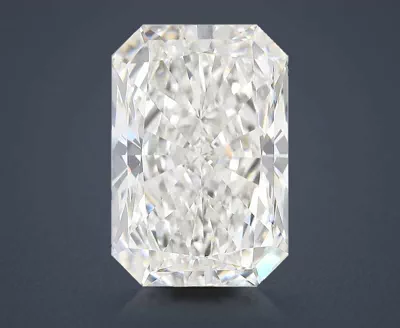 12.57ct F VVS2 Rare Carat Ideal Cut Radiant Lab Grown Diamond