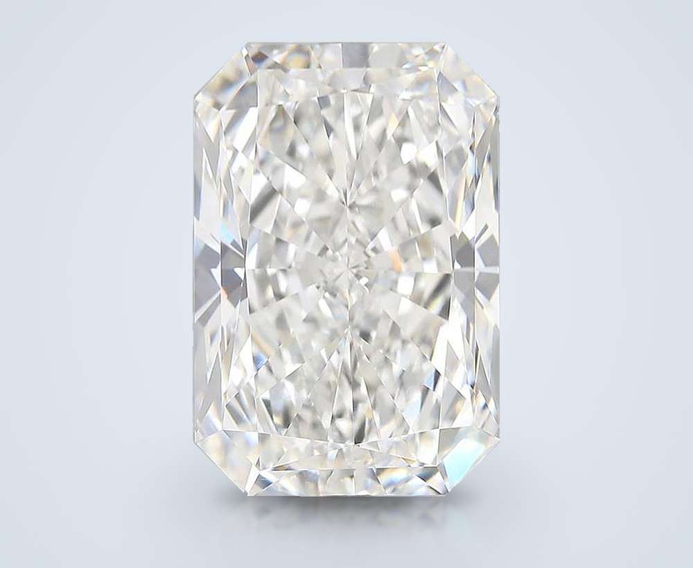 12.57ct F VVS2 Rare Carat Ideal Cut Radiant Lab Grown Diamond