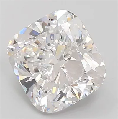 4.87ct D VVS2 Rare Carat Ideal Cut Cushion Lab Grown Diamond