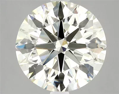 3.11ct J VS2 Rare Carat Ideal Cut Round Diamond
