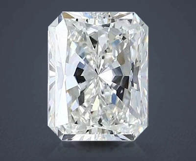 2.30ct I VS2 Rare Carat Ideal Cut Radiant Diamond