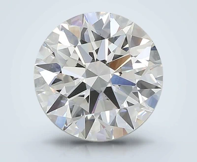 3.04ct F VVS2 Rare Carat Ideal Cut Round Lab Grown Diamond