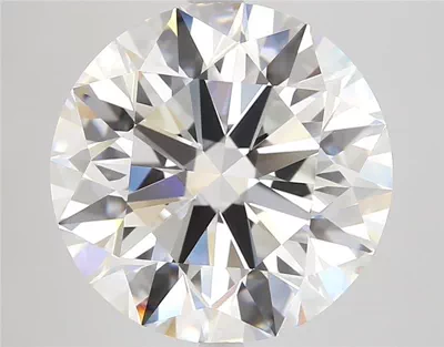7.33ct F VVS1 Rare Carat Ideal Cut Round Diamond