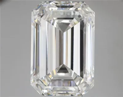 16.51ct F VS1 Rare Carat Ideal Cut Emerald Lab Grown Diamond