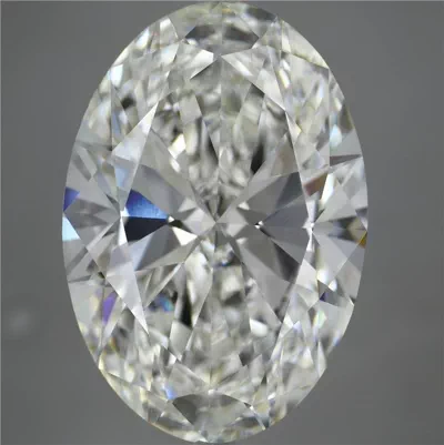 11.03ct F VVS2 Rare Carat Ideal Cut Oval Lab Grown Diamond