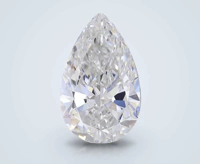 6.07ct E VS1 Very Good Cut Pear Lab Grown Diamond