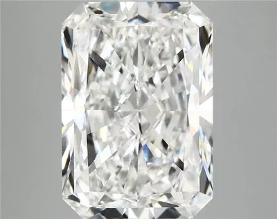 8.58ct F VVS2 Rare Carat Ideal Cut Radiant Lab Grown Diamond