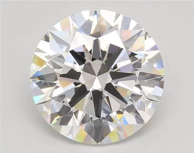 6.53ct F VS1 Rare Carat Ideal Cut Round Lab Grown Diamond