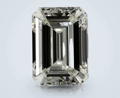3.01ct K VVS2 Rare Carat Ideal Cut Emerald Diamond