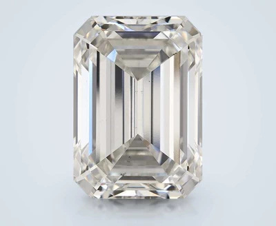15.06ct H VS2 Rare Carat Ideal Cut Emerald Lab Grown Diamond
