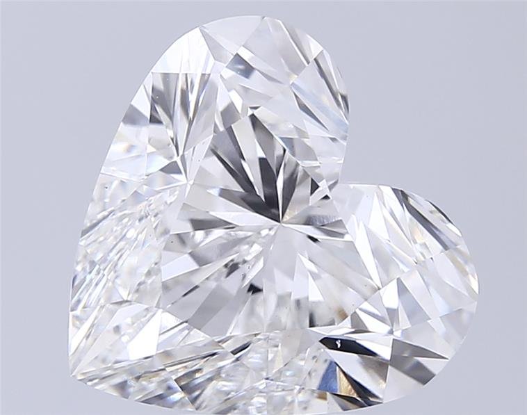 7.99ct E VS1 Rare Carat Ideal Cut Heart Lab Grown Diamond