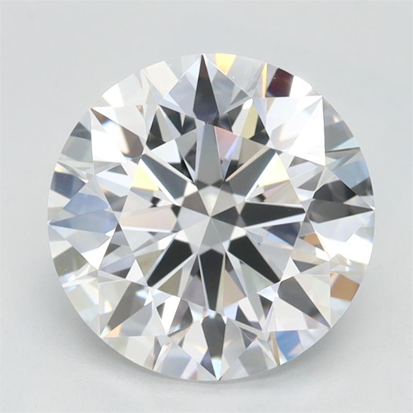 2.07ct F VS1 Rare Carat Ideal Cut Round Lab Grown Diamond