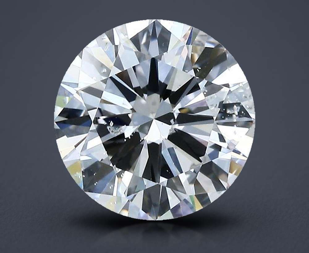 3.00ct D SI2 Very Good Cut Round Diamond