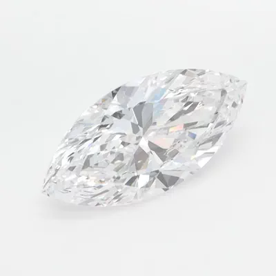 1.59ct D IF Rare Carat Ideal Cut Marquise Lab Grown Diamond