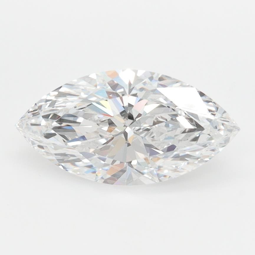 1.09ct D VVS1 Rare Carat Ideal Cut Marquise Lab Grown Diamond