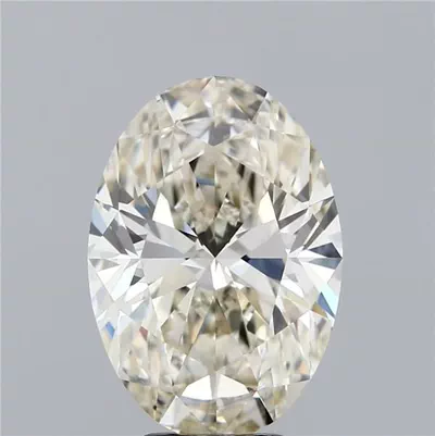 5.02ct J VVS1 Rare Carat Ideal Cut Oval Diamond