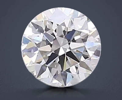 1.01ct H VVS2 Rare Carat Ideal Cut Round Lab Grown Diamond
