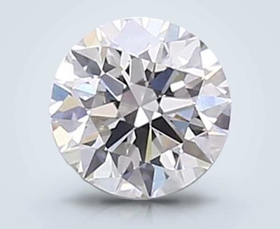 1.01ct H VVS2 Rare Carat Ideal Cut Round Lab Grown Diamond