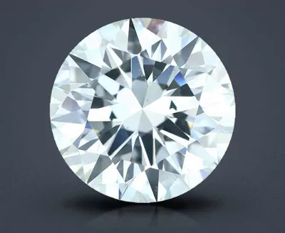 3.73ct I SI1 Rare Carat Ideal Cut Round Diamond
