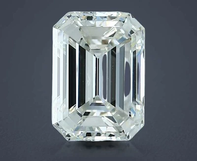 3.01ct H VVS1 Rare Carat Ideal Cut Emerald Diamond