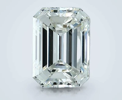 3.01ct H VVS1 Rare Carat Ideal Cut Emerald Diamond