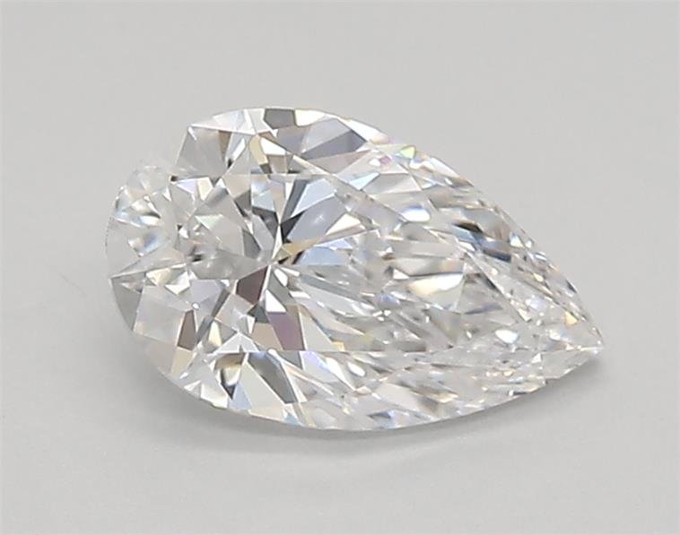 0.79ct D VVS2 Rare Carat Ideal Cut Pear Lab Grown Diamond