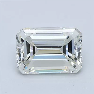 2.00ct I VVS2 Rare Carat Ideal Cut Emerald Diamond