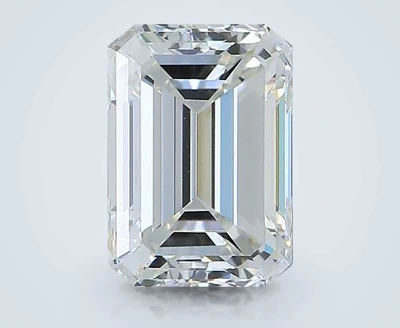 2.00ct I VVS2 Rare Carat Ideal Cut Emerald Diamond
