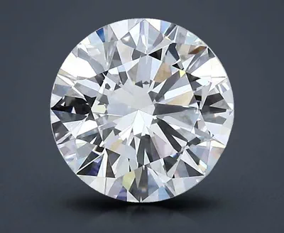 1.69ct D VVS2 Rare Carat Ideal Cut Round Diamond