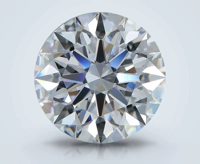 4.79ct D FL Rare Carat Ideal Cut Round Diamond