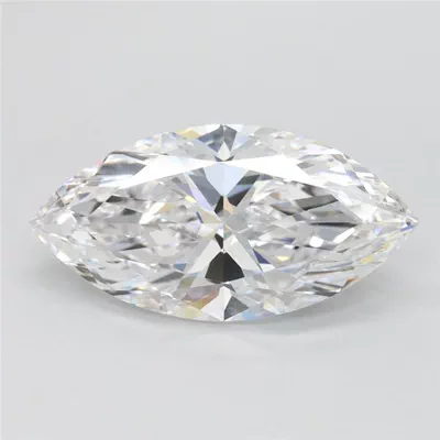 2.49ct D IF Rare Carat Ideal Cut Marquise Lab Grown Diamond