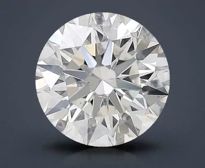 5.14ct I SI1 Rare Carat Ideal Cut Round Diamond