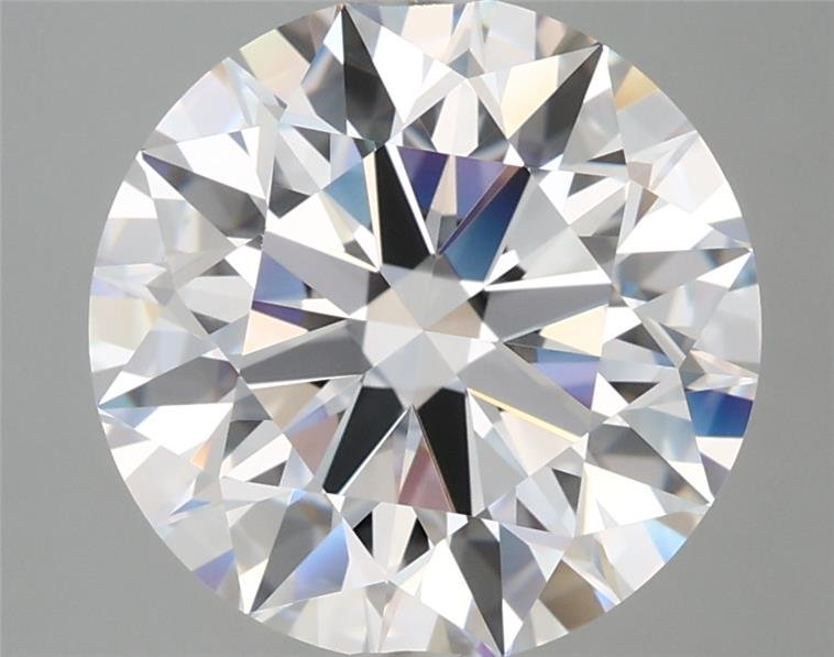 5.16ct D FL Rare Carat Ideal Cut Round Lab Grown Diamond