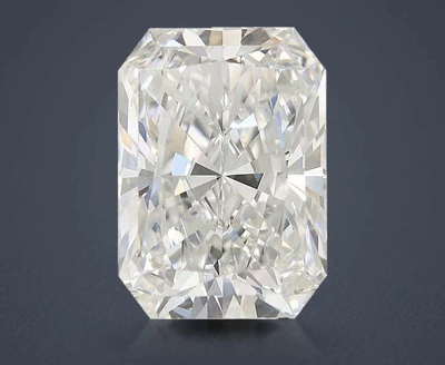 4.58ct F VS1 Rare Carat Ideal Cut Radiant Lab Grown Diamond