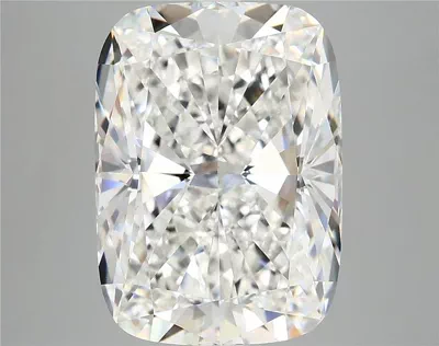 7.44ct E VVS2 Rare Carat Ideal Cut Cushion Lab Grown Diamond