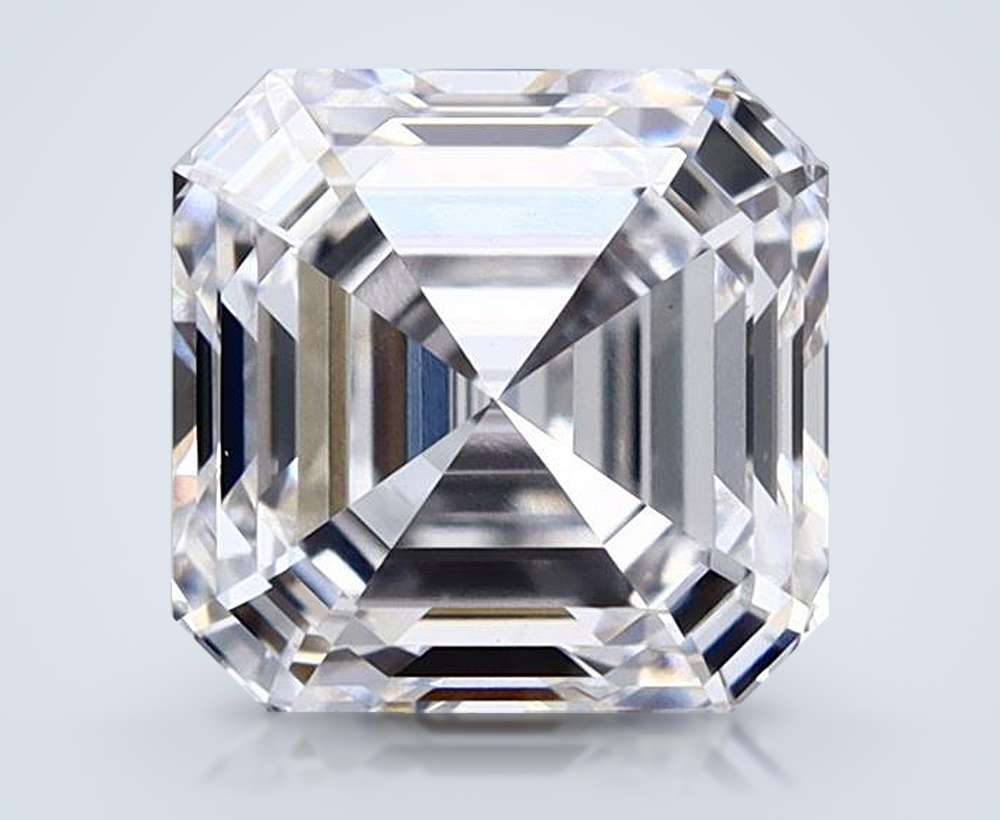 1.52ct E VS1 Rare Carat Ideal Cut Asscher Lab Grown Diamond