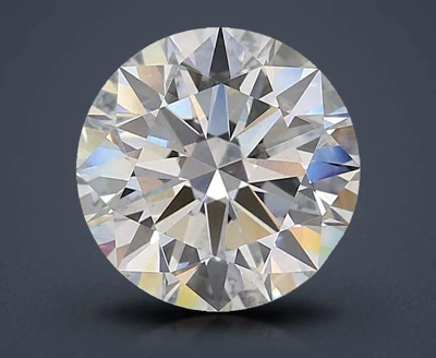 4.51ct F VS1 Rare Carat Ideal Cut Round Lab Grown Diamond