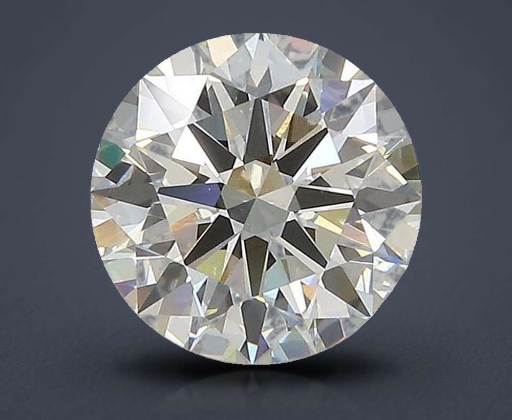 2.34ct J VS1 Rare Carat Ideal Cut Round Lab Grown Diamond