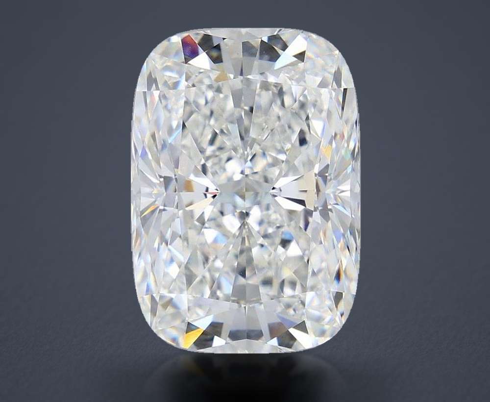 11.10ct F VS1 Rare Carat Ideal Cut Cushion Lab Grown Diamond