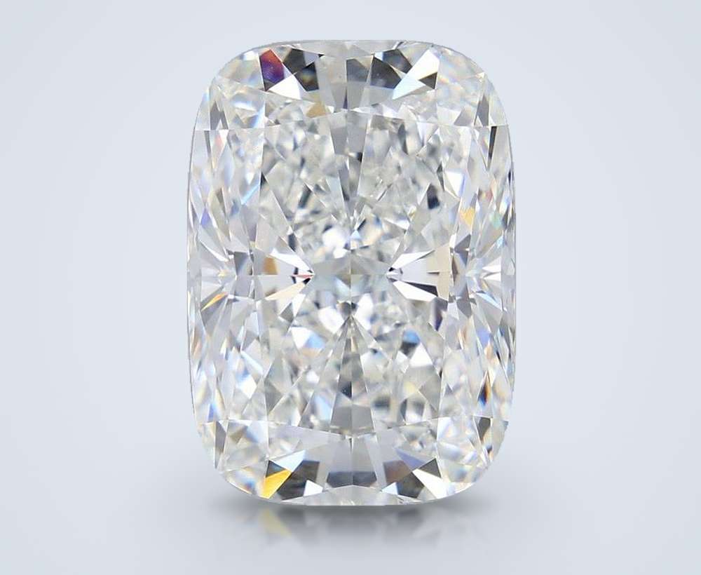 11.10ct F VS1 Rare Carat Ideal Cut Cushion Lab Grown Diamond