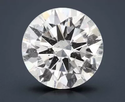 5.03ct H SI2 Rare Carat Ideal Cut Round Diamond