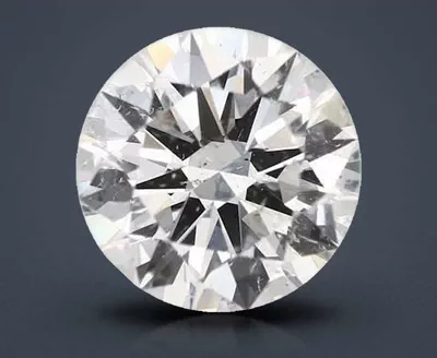 5.03ct H SI2 Rare Carat Ideal Cut Round Diamond