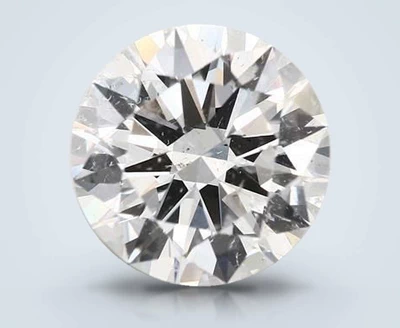 5.03ct H SI2 Rare Carat Ideal Cut Round Diamond