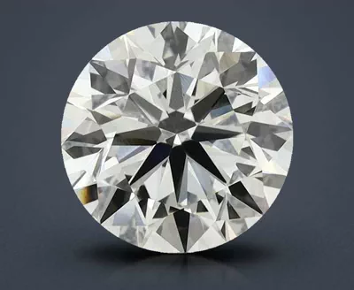 3.39ct I VVS2 Excellent Cut Round Lab Grown Diamond